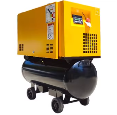 Kompresor Sekrup Putar Berlumasi 26 KW